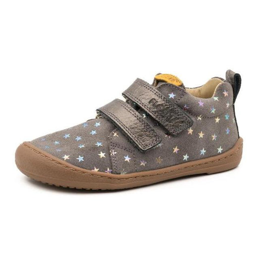 Botines gris con estrellitas 9010-R