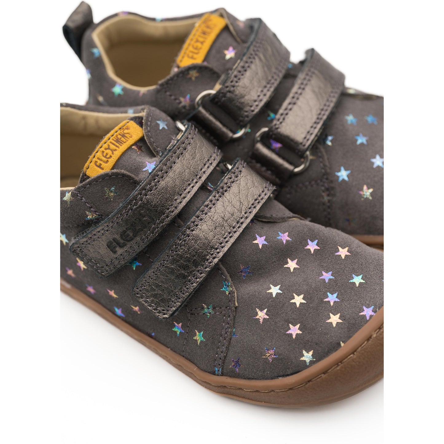 Botines gris con estrellitas 9010-R