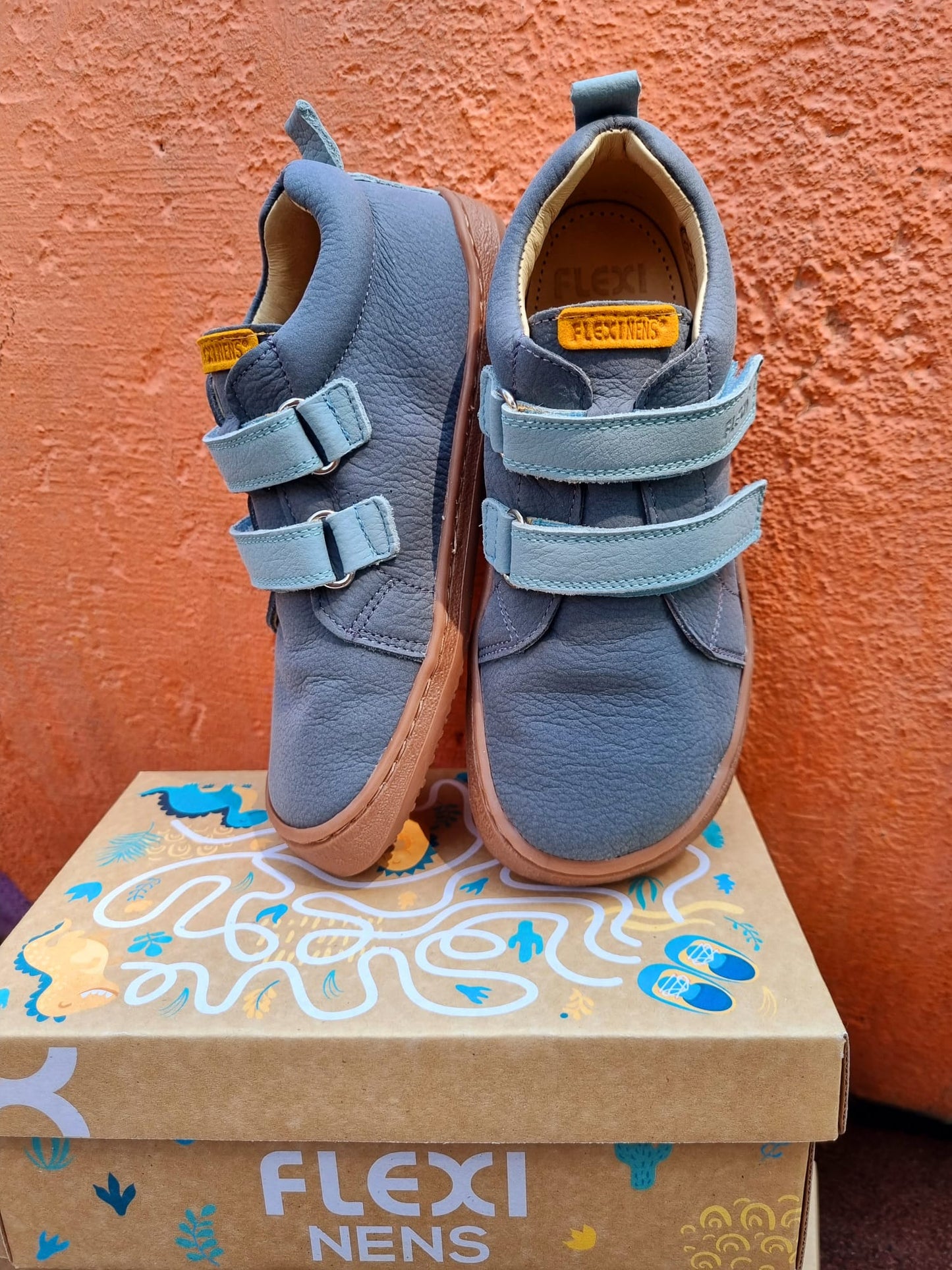 Botines azules safira 9010-R