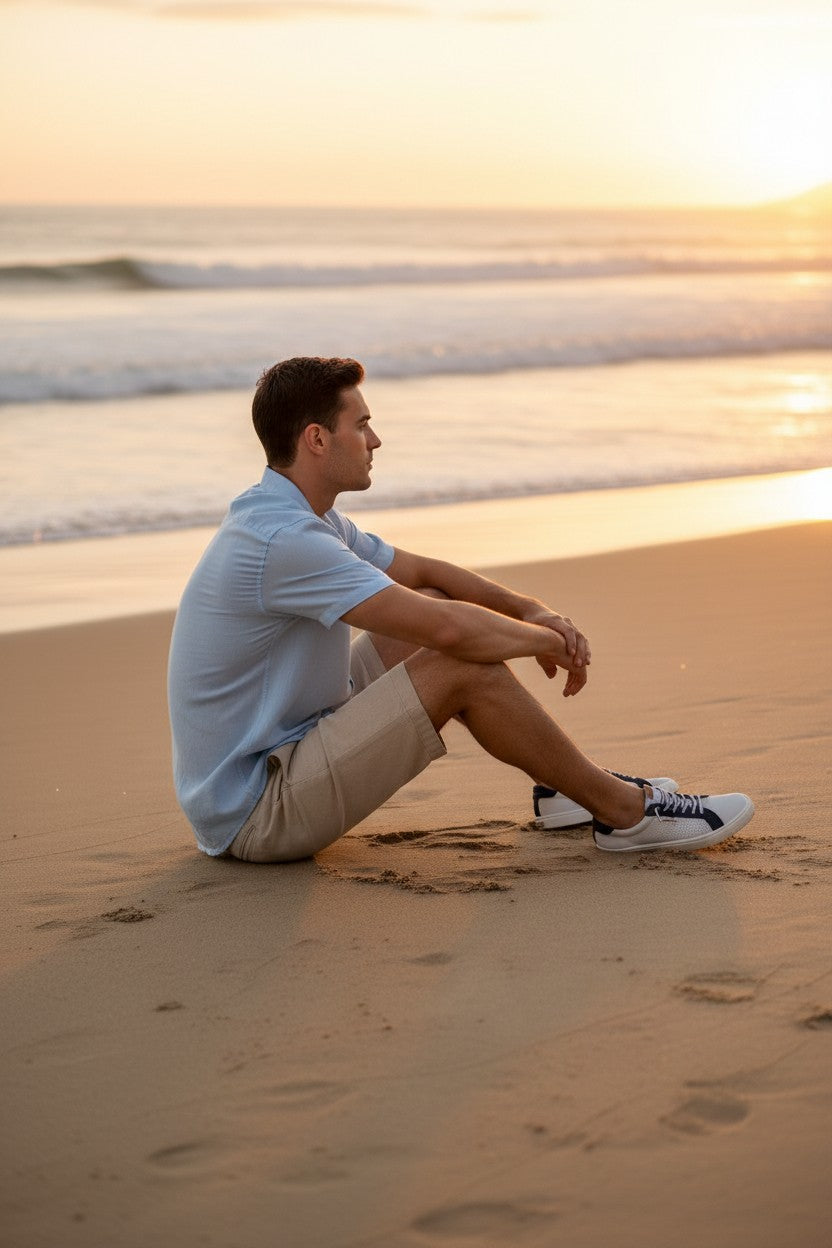 S-8412-X Blanco/Navy