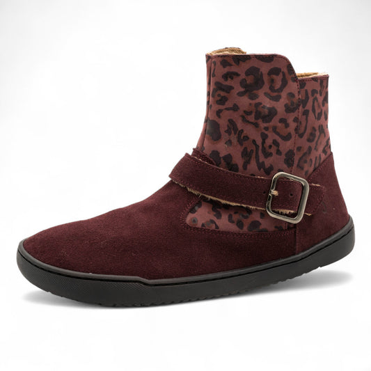 9071-R Serraje Leopardo Burdeos